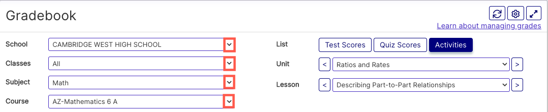 G-GradebookSelections.png