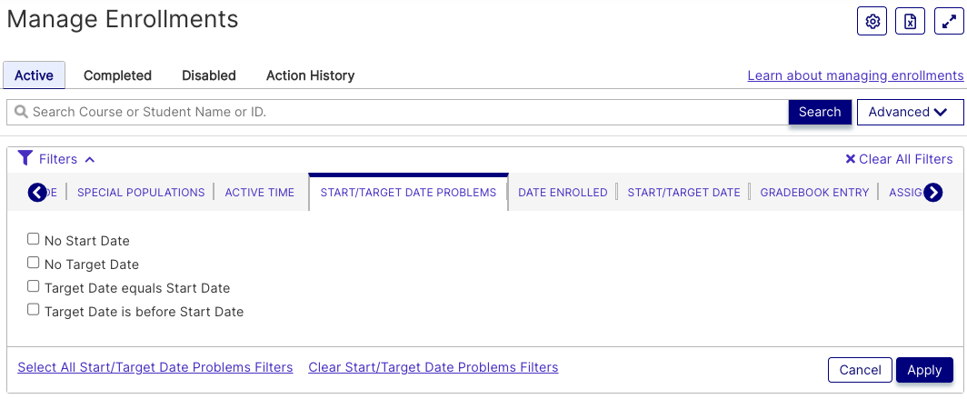 Enroll-StartTargetProblems.png